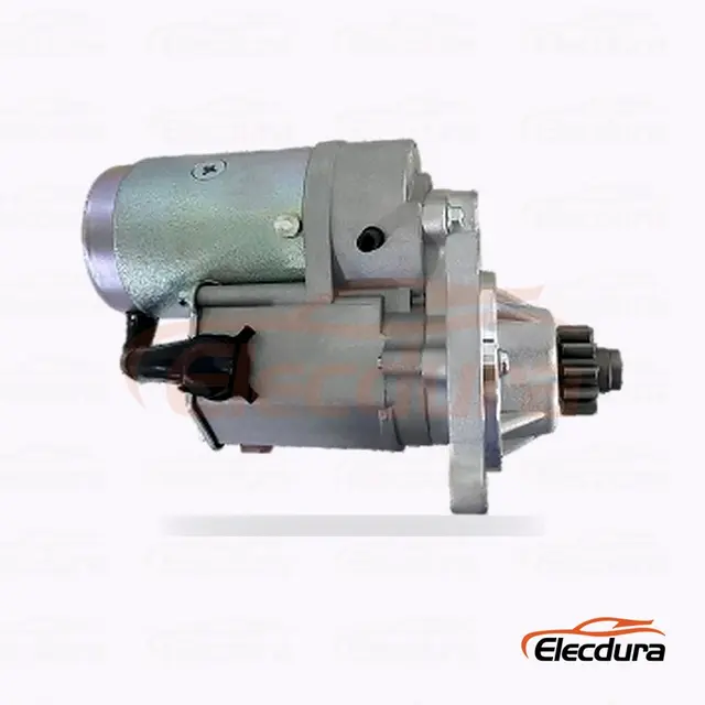 2100-64150 Electromotor pentru regim greu , 12V 2,2 kW 11 dinți, vedere la terminalul din spate