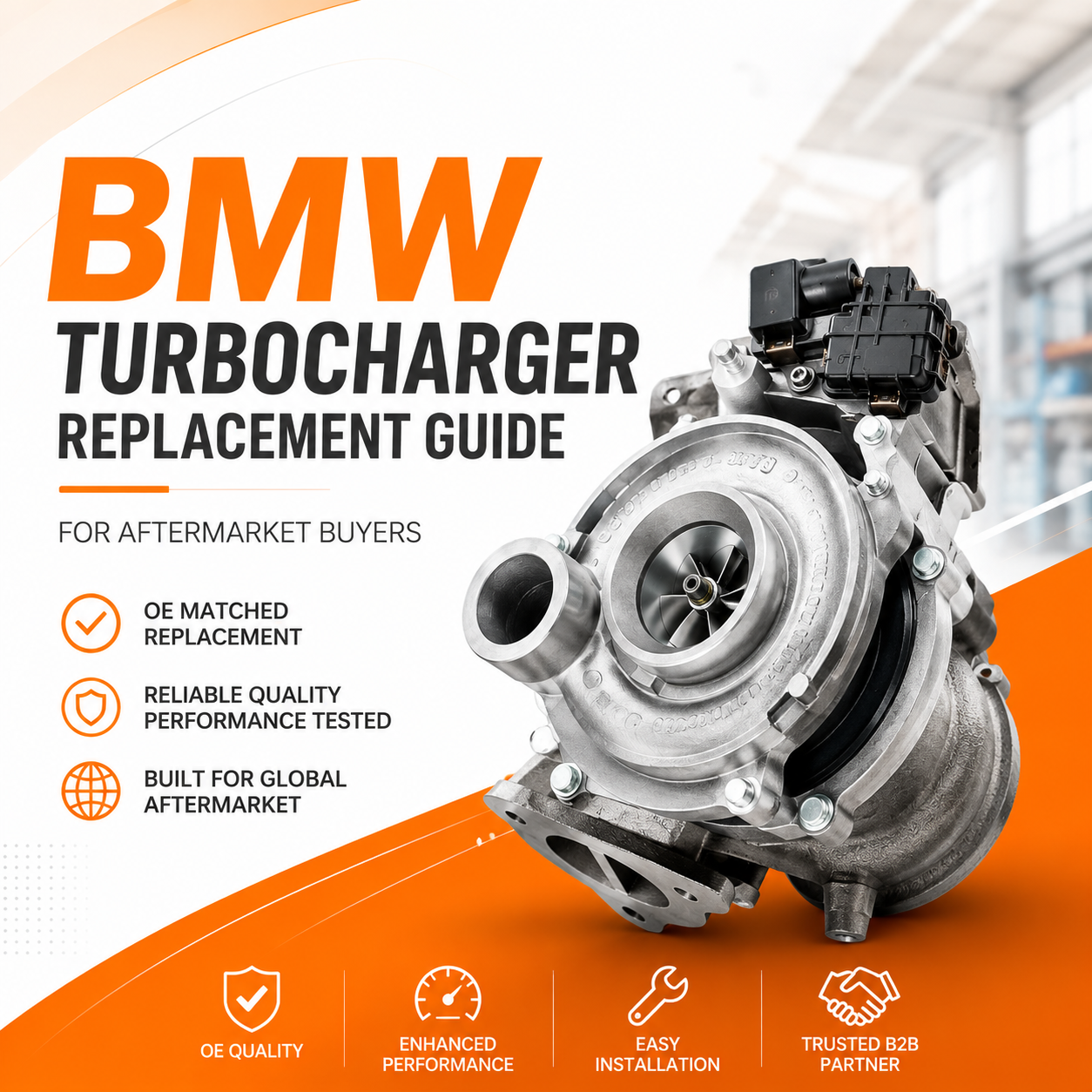 Leitfaden zum Austausch von BMW-Turboladern f&uuml;r Aftermarket-K&auml;ufer