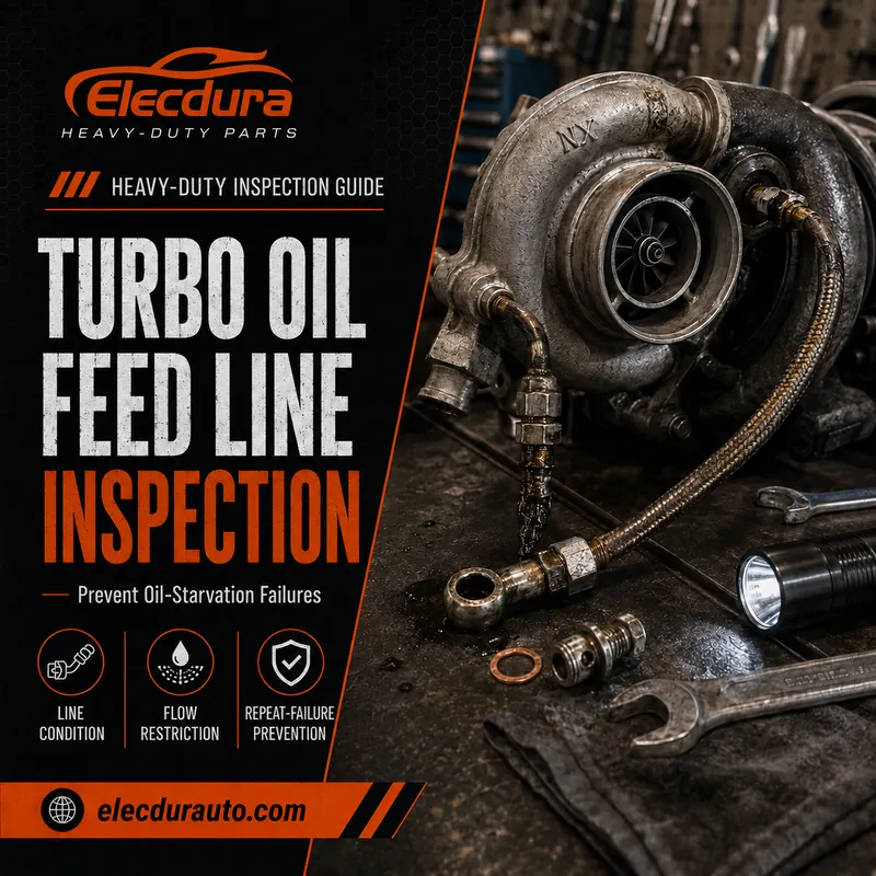 Inspeksi Jalur Pengumpanan Oli Turbocharger: Mencegah Kegagalan Pengulangan Kelaparan Minyak