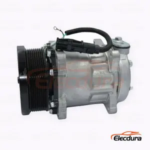 7H15 24V 8PK 119 mm per impieghi gravosi A/C Compressore per camion Sinotruk HOWO T7H