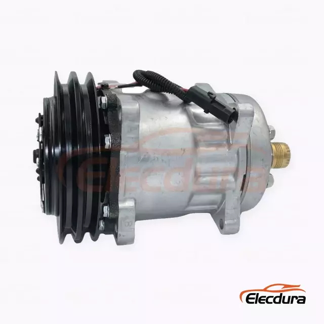 7H15 12V A2 152 mm Heavy-Duty A/C คอมเพรสเซอร์สำหรับ Case รถแทรกเตอร์