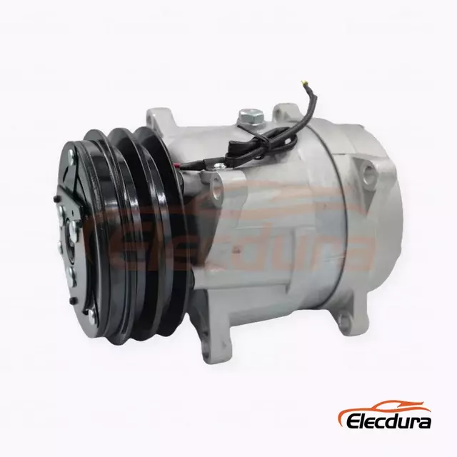 Compresor A/C V5 24V A2 130 mm pentru utilizare grea pentru vehicul alimentat de Foton Cummins