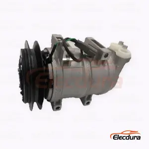 10K17A 24V B1 145 mm posici&oacute;n est&aacute;ndar de servicio pesado A/C Compresor para excavadora Hitachi EX330