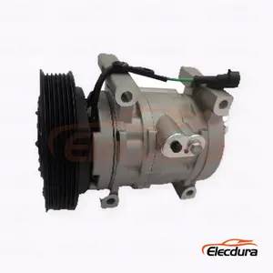 10S13A 24V PV6 128mm Heavy-Duty A/C kompressor til JAC lastbil med Yunnei D20 motor