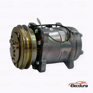 5H14 24V A1 132 mm para servi&ccedil;o pesado A/C Compressor para caminh&atilde;o Shacman Delong