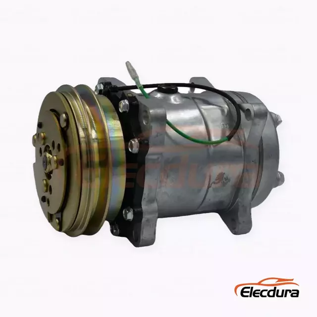Shacman Delong kamyon i&ccedil;in 5H14 24V A1 132 mm Ağır Hizmet Klima Kompres&ouml;r&uuml;