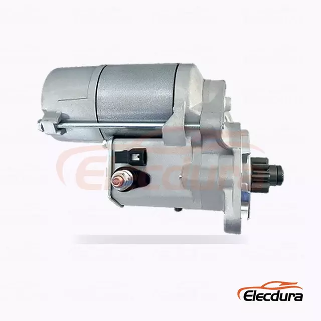 Motor de arranque tipo Denso, 12 V, 2,2 kW, 9 dientes CW, variante A, vista lateral completa