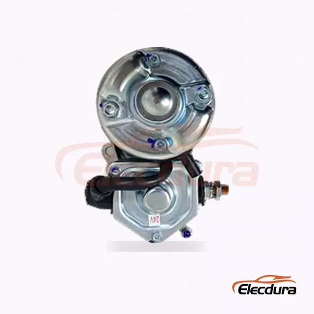 Motor de arranque tipo Denso de 24 V, 4,5 kW, 9 dientes CW, variante A, vista del terminal trasero