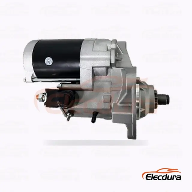 UD102966S Ford 스타터 모터 , 12V 1.4 kW 9 톱니, 후면 터미널 보기