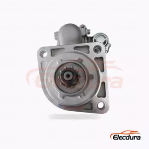Motor de pornire CW rezistent la 12V 3kW 10 dinți, vedere laterală completă