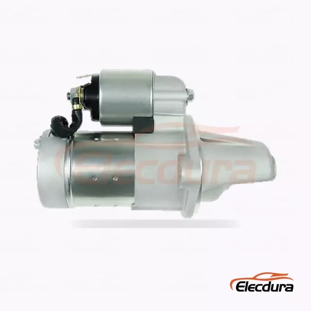 S114-806 Motorino di avviamento tipo Hitachi, 12 V 1,4 kW 8 denti, vista terminale posteriore
