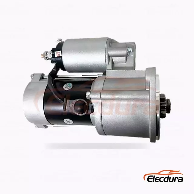 23300-10T01 Nissan Navara D21/D22 Start&eacute;r, 12V 2,2kW 9 zubů, pohled zezadu na termin&aacute;l