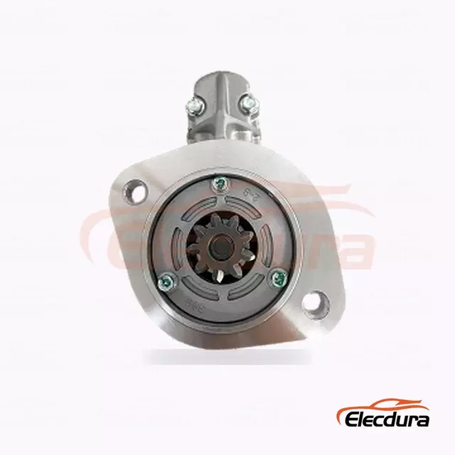 S13-302 Start&eacute;r typu Hitachi, 12V 2,5kW, 9 zubů, kompletn&iacute; bočn&iacute; pohled