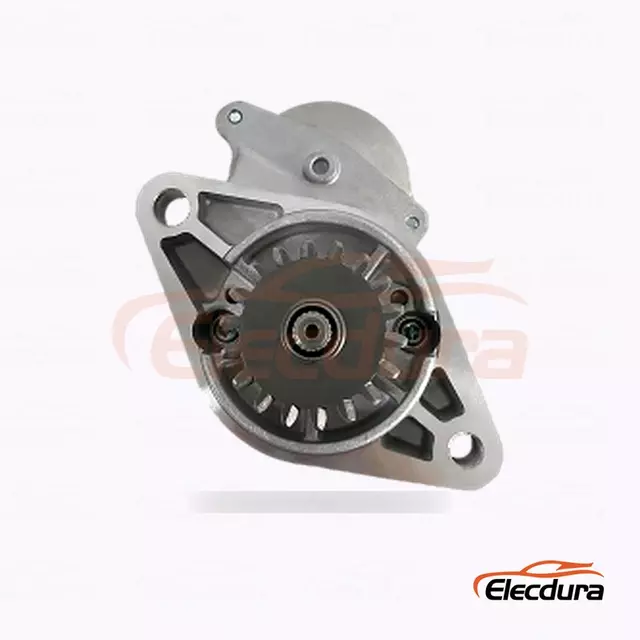 D&eacute;marreur robuste FYD140-N, 12 V, 2,0 kW, 18 dents, vue lat&eacute;rale compl&egrave;te
