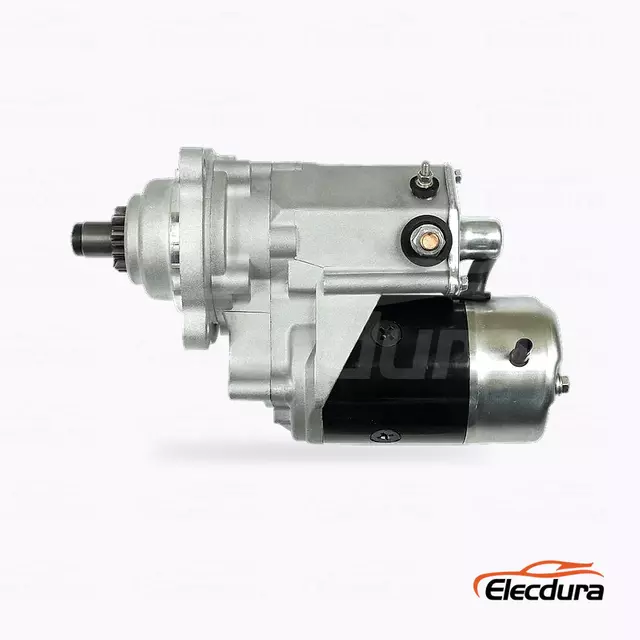 114335 Rozrusznik Isuzu 12 V 2,5 kW 9 T Dostawa hurtowa, kompletny widok z boku