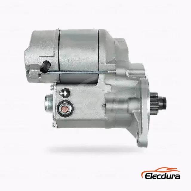 228000-1130 Isuzu 3LB1 Startermotor Gro&szlig;handelslieferung, komplette Seitenansicht
