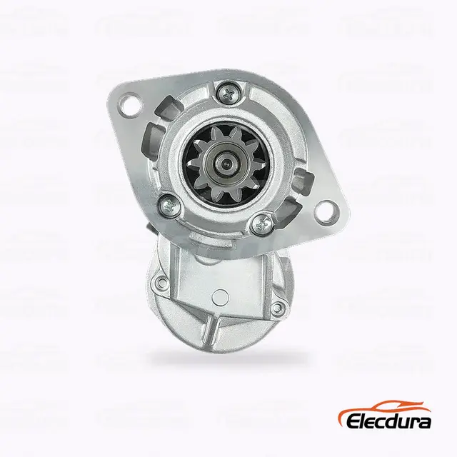 428000-2920 Cummins QSB4.5 2.7 kW D&eacute;marreur Vente en gros, vue avant du c&ocirc;t&eacute; entra&icirc;nement