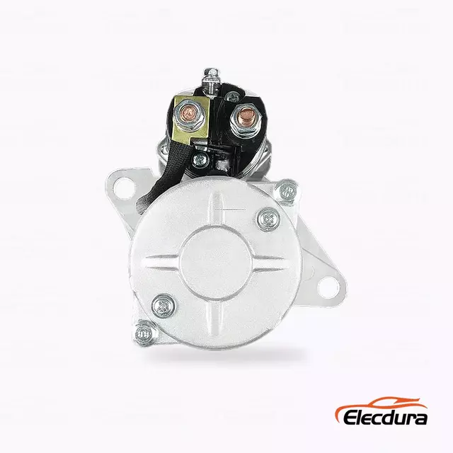 1811003191 Distribuidor de motor de arranque Isuzu 6HK1 5.5kW, vista del terminal trasero