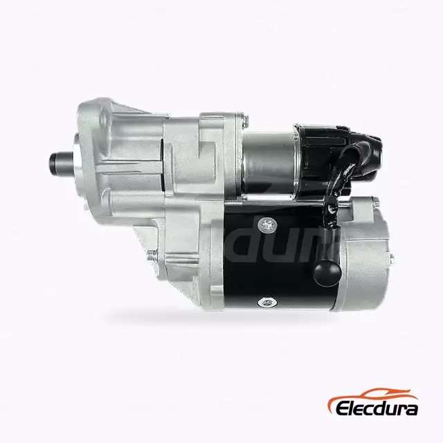 600-863-3110 Komatsu PC130-7 4D95 Distributor start&eacute;ru motoru, kompletn&iacute; bočn&iacute; pohled