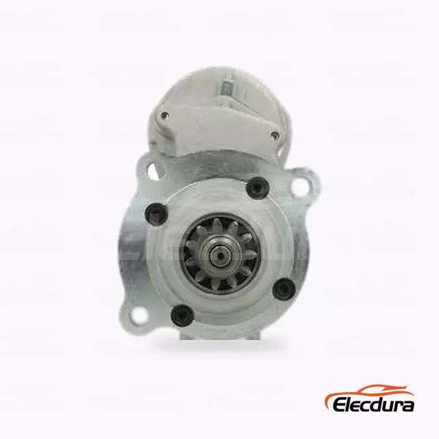 F042S00077 Startovac&iacute; motor Cummins 11T pro velkoobchodn&iacute; dod&aacute;vky, čeln&iacute; pohled na hnac&iacute; konec