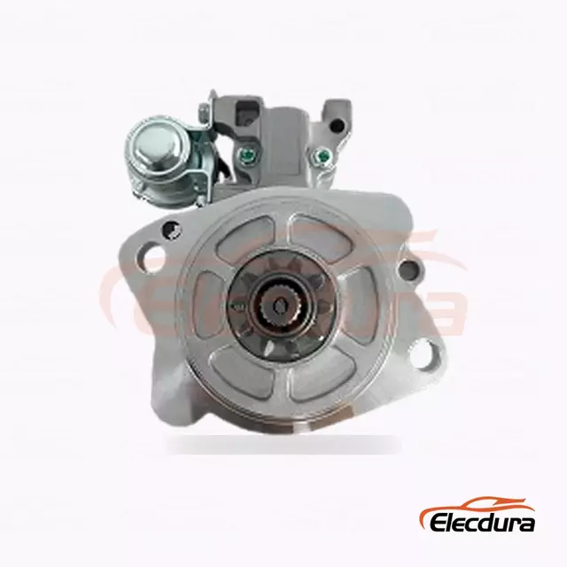 M8T60373 三菱および Caterpillar スターター モーター、24V 5.0kW 10 歯、完全側面図