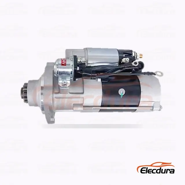 M9T61671 Mitsubishi Motor de arranque , 24V 5 kW 12 dientes, vista del terminal trasero