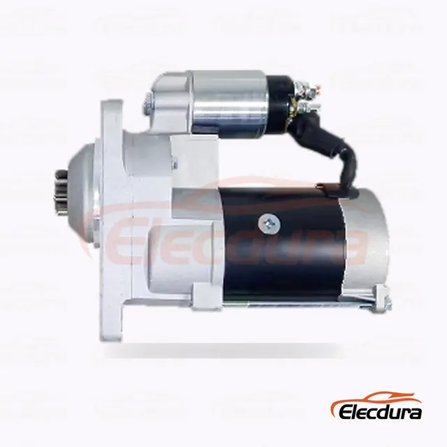 2902769300 Chevrolet Silverado 및 Kodiak 스타터 모터, 12V 2.2kW 9톱니, 후면 터미널 보기