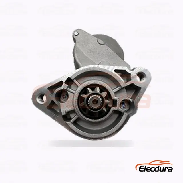 28100-YD010 Toyota Start&eacute;r Motor, 12V 1,0kW 13 zubů, kompletn&iacute; bočn&iacute; pohled