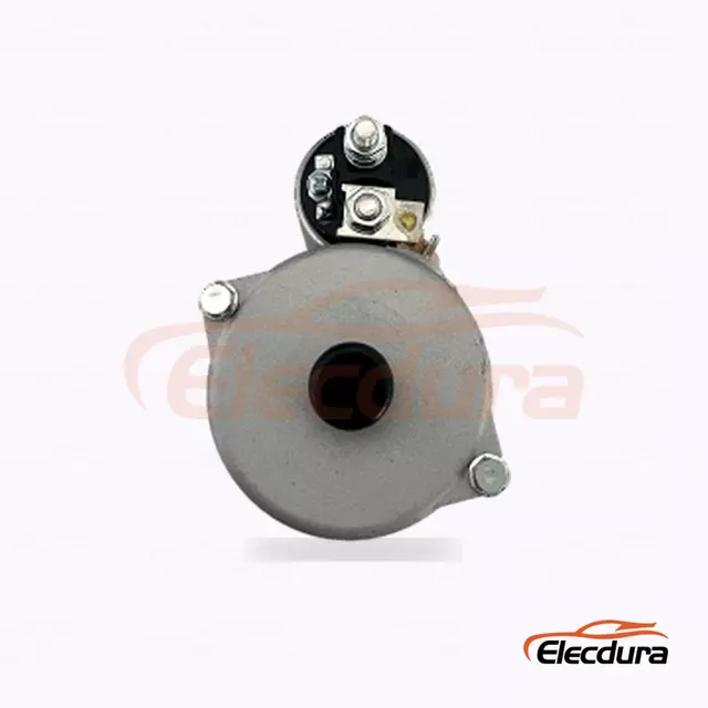 S0610S Start&eacute;r typu Bosch pro Audi VW, 12V 1,4kW, 9 zubů, pohled na zadn&iacute; termin&aacute;l