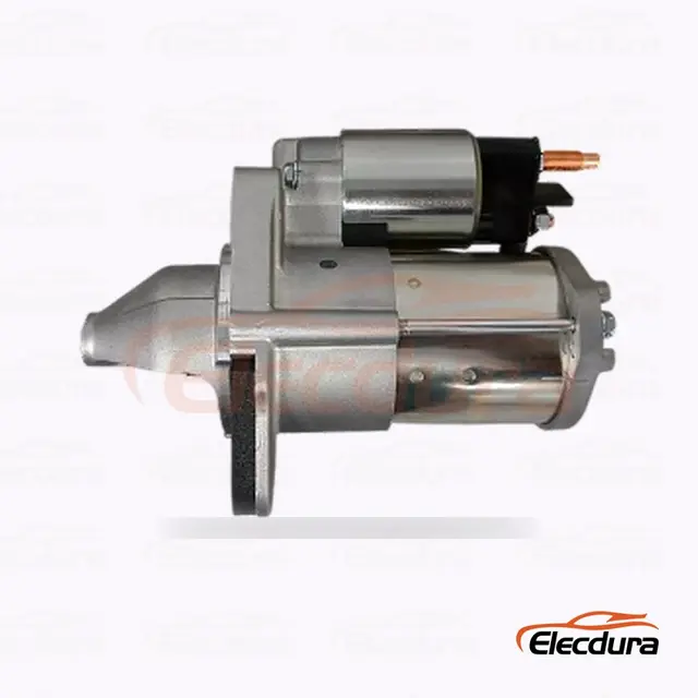 FYD67-H Motor starter tugas berat , 12V 1.0 kW 9 Gigi, Tampak Terminal Belakang