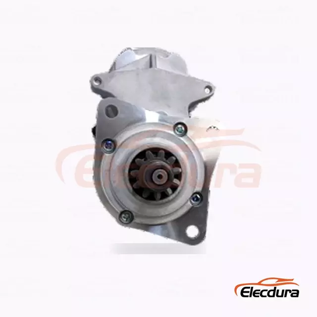 428000-3310 Yanmar 3TNV70 a 3TNV80F spouštěc&iacute; motor, 12V 1,4kW 15 zubů, pohled na zadn&iacute; termin&aacute;l