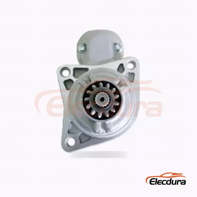 428000-6110 Dodge Ram 2500 และ 3500 มอเตอร์สตาร์ทรถบรรทุก, 12V 2.7kW 13 ฟัน, มุมมองเทอร์มินัลด้านหลัง