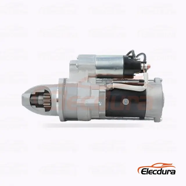 6526201-7124 Daewoo Anlasser , 24V 6,0 kW 11 Z&auml;hne, Ansicht des hinteren Endes