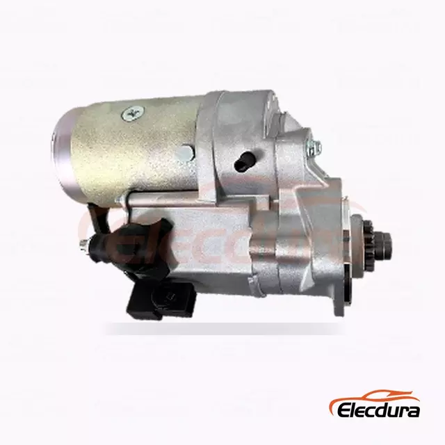 0R9704 Caterpillar 11T startmotor B2B-voeding, compleet zijaanzicht