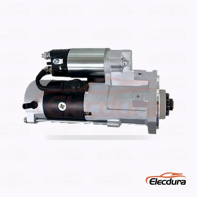DRS0895 ميتسوبيشي محرك بادئ التشغيل ، 24V 5.0 kW 11 سنًا، منظر جانبي كامل