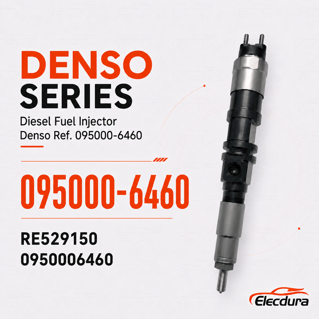 095000-6460 Diesel Fuel Injector for RE529150 OE Matching