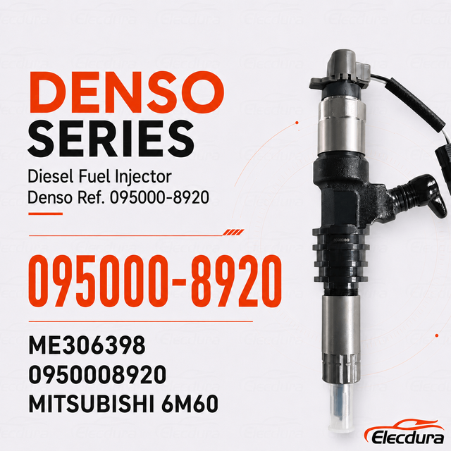 Mitsubishi 6M60 dieselbr&aelig;ndstofinjektor 095000-8920