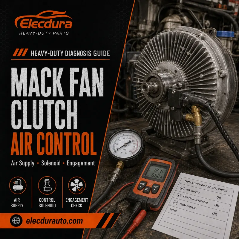 Mack Fan Debriyajı Hava Kontrol Diyagnozu: Komut, Teslimat ve Mekanik Yanıt