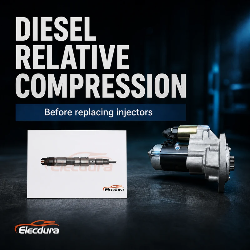 Kompresi Relatif Diesel Sebelum Penggantian Injektor