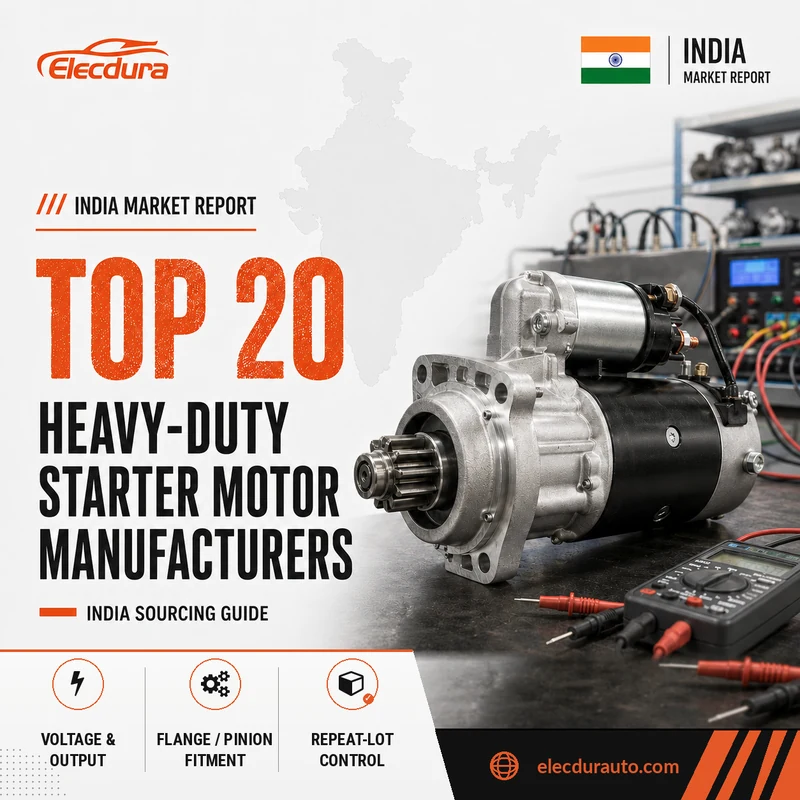 I 20 principali produttori di motorini di avviamento per carichi pesanti in India