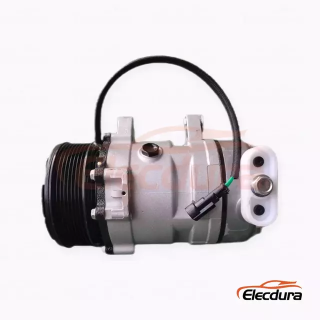 Compresor de aire acondicionado de alta resistencia 5H14 24V 8PK 119 mm para cami&oacute;n FAW Jiefang Hanwei 260 y JH6