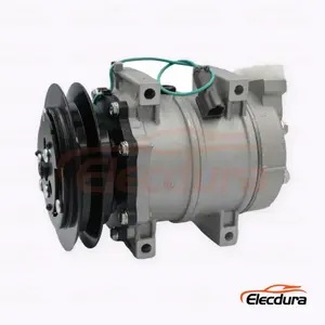 7H15 24V B1 145 mm per impieghi gravosi Aria condizionata Compressore per escavatore Komatsu PC120