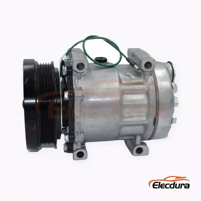 Compressor A/C resistente de 7H15 24V 5PK 119 mm para a vers&atilde;o 5PK do caminh&atilde;o CAMC Hanma Hummer