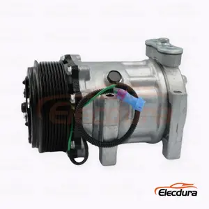 7H15 24V 8PK 119 mm poids lourd A/C Compresseur pour camion Shacman Delong M3000