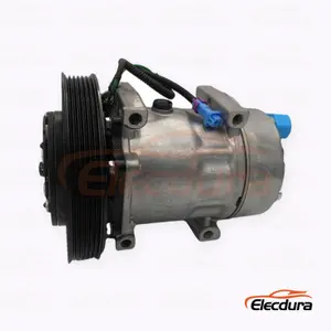 7H15 24V 6PK nagy teherb&iacute;r&aacute;s&uacute; A/C Kompresszor XCMG 360 forg&oacute; f&uacute;r&oacute;berendez&eacute;shez