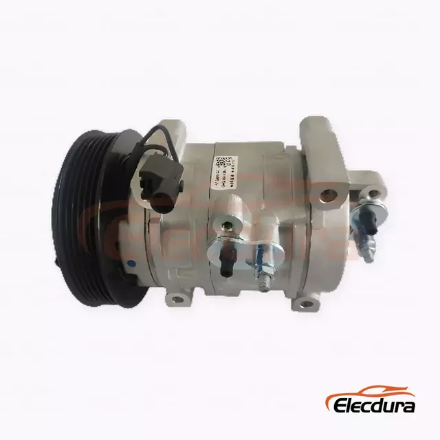 Kompresor A/C Tugas Berat 10S13D 12V PV6 125mm untuk JAC Shuailing