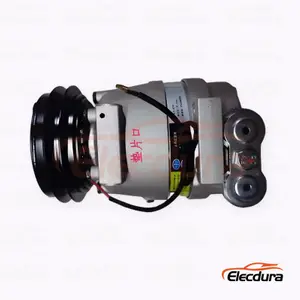 V5 24V A1 132 mm nagy teherb&iacute;r&aacute;s&uacute; A/C Kompresszor XCMG 920E &eacute;p&iacute;tőipari g&eacute;pekhez