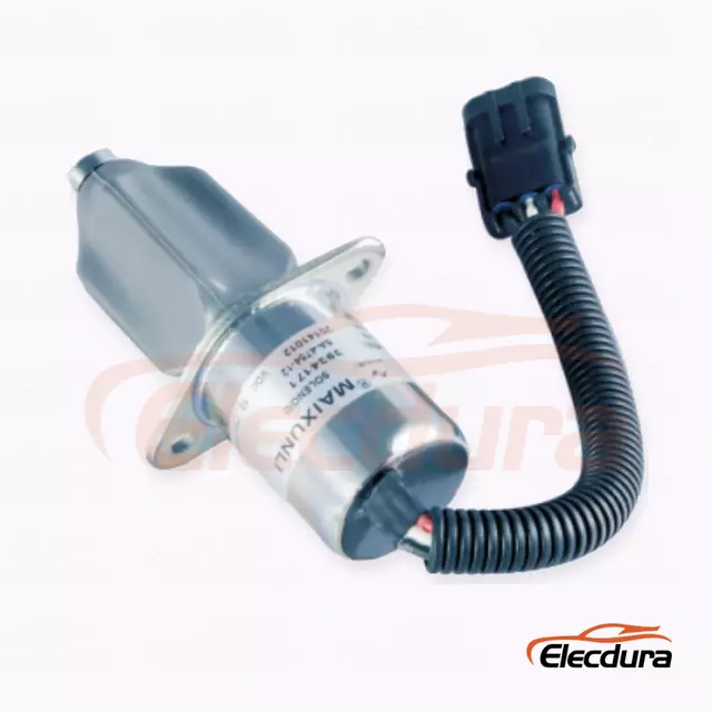 Sol&eacute;no&iuml;de d'arr&ecirc;t de carburant 3934171 SA-4754-12 pour Cummins 6B 5,9 L et &eacute;quipement Kubota assorti