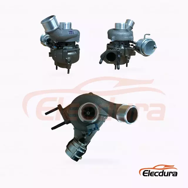 Electdura BV43 Turbolader 53039700122 OE 28200-4A470 komplet samling set forfra