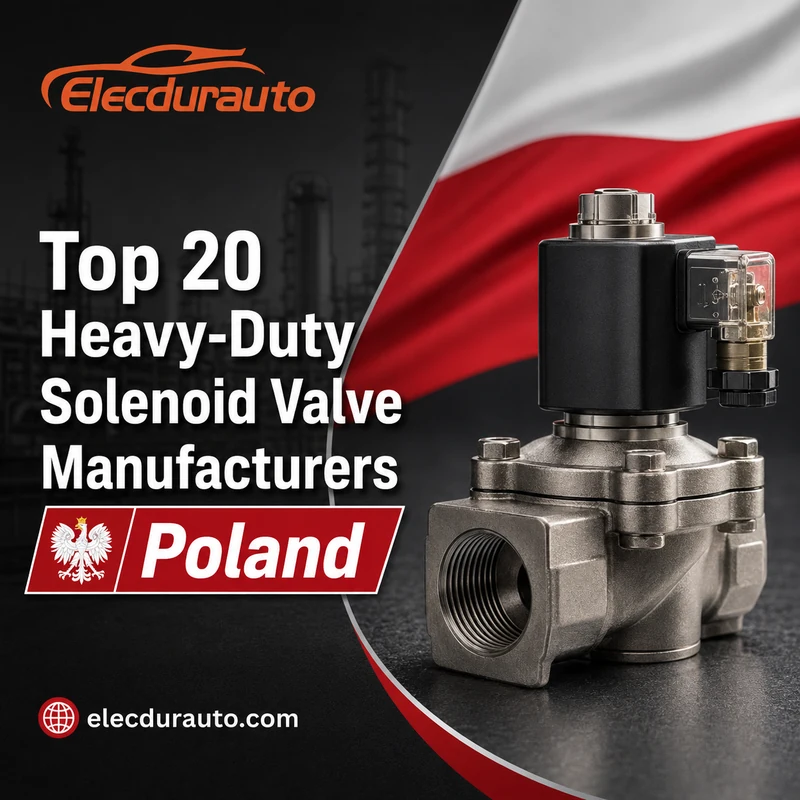 Top 20 v&yacute;robců těžk&yacute;ch solenoidov&yacute;ch ventilů v Polsku